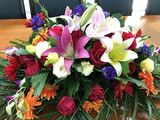 乐山市永生花手工-绿植摆租，室外环境艺术